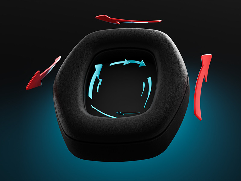GamePower Kai Titanium Ultra Wireless 7.1 Surround Hi-Fi Rainbow Gaming Kulaklık