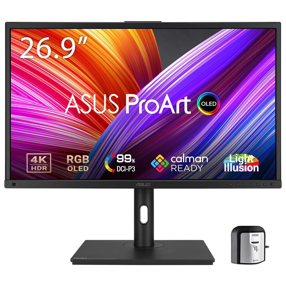 ASUS ProArt Display PA27DCE-K 27″ 0.1ms 60Hz 4K Ultra HD OLED Profesyonel Monitör