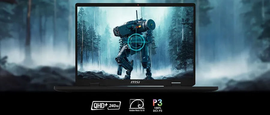 MSI NB CROSSHAIR 17 HX AI D2XWGKG-018XTR ULTRA 7 255HX 32GB DDR5 RTX5070 GDDR7 8GB 1TB SSD 17.0 QHD+ 240Hz DOS