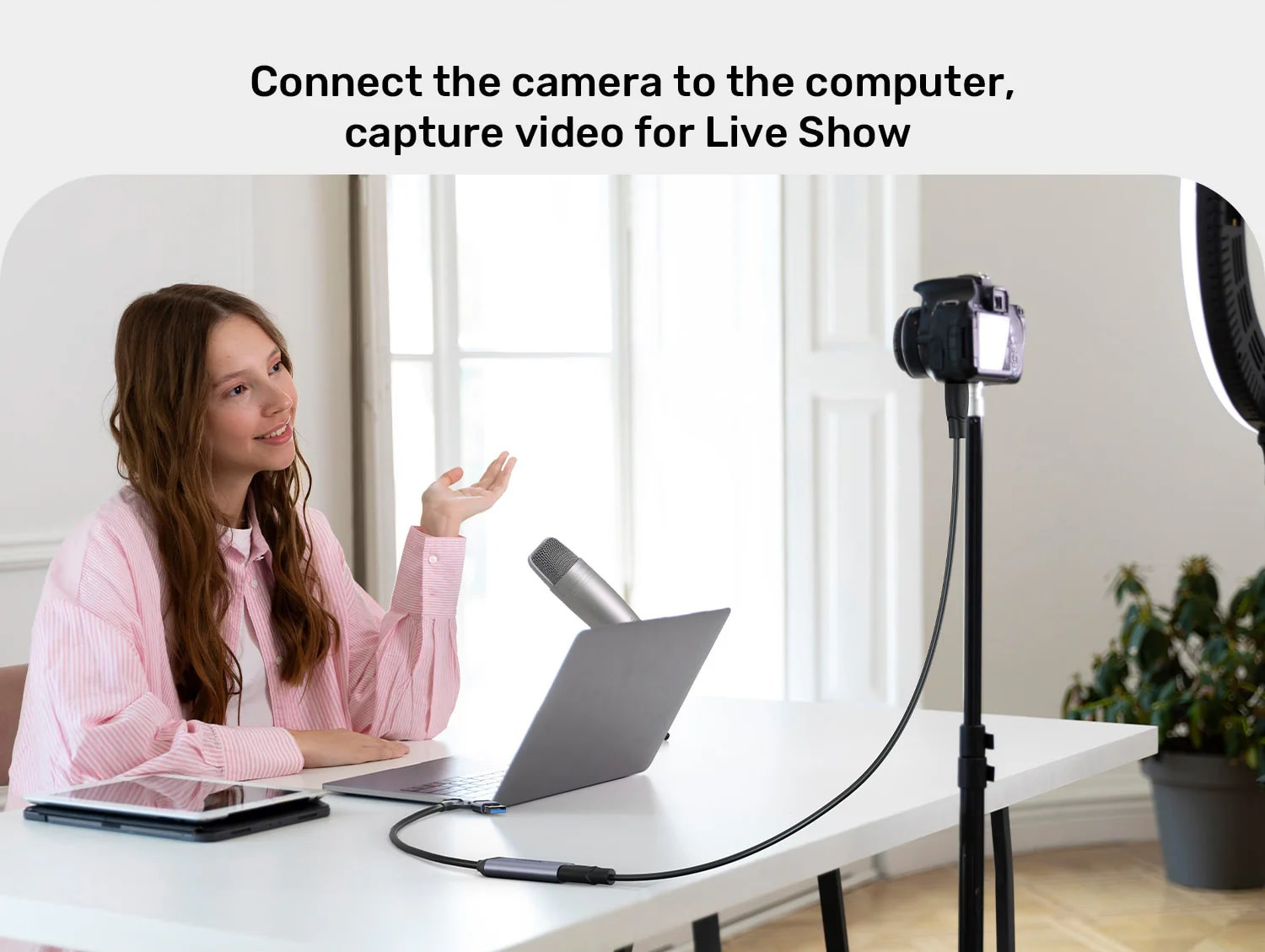 Unitek 4K Video Capture Kart HDMI To USB-C/A V1167A