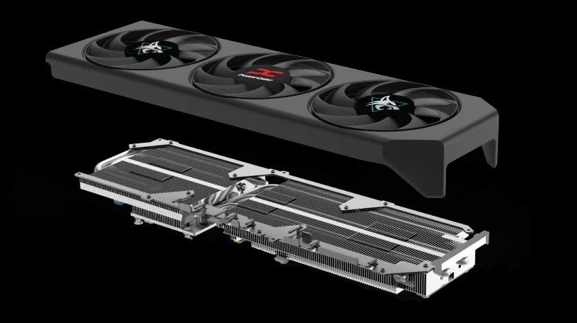 POWERCOLOR HELLHOUND RX9060XT 16G-L/OC Gaming Ekran Kartı