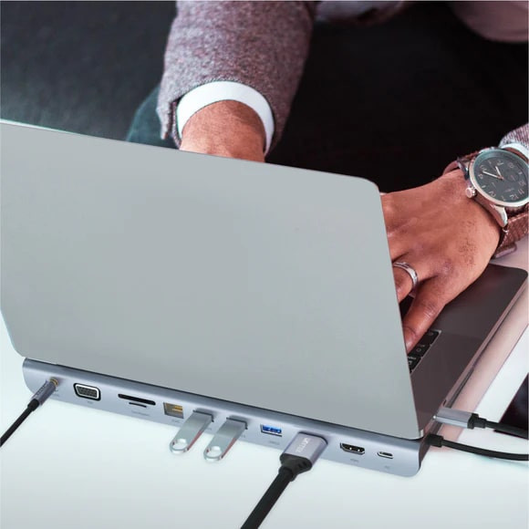 Unitek USB-C 11 in 1 Evrensel Hub MST Destekli D1022B