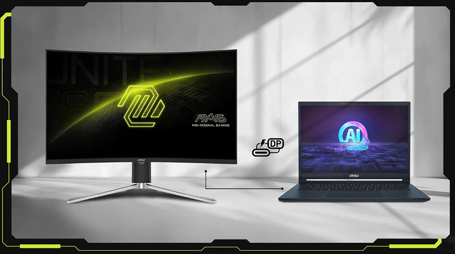 MSI MAG 325CQRXF E2 31.5″ 0.5ms 240Hz Curved Gaming Monitör