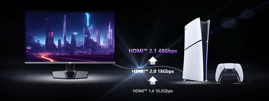 MSI MPG 322URX QD-OLED 31.5″ 0.03ms 240Hz UHD QD-OLED G-Sync Curved Gaming Monitör