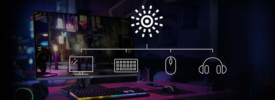 MSI MPG 322URX QD-OLED 31.5″ 0.03ms 240Hz UHD QD-OLED G-Sync Curved Gaming Monitör