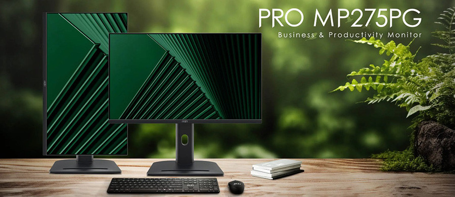 MSI PRO MP275PG 27″ 1920x1080 1ms 100Hz IPS Full HD Adaptive-Sync Monitör
