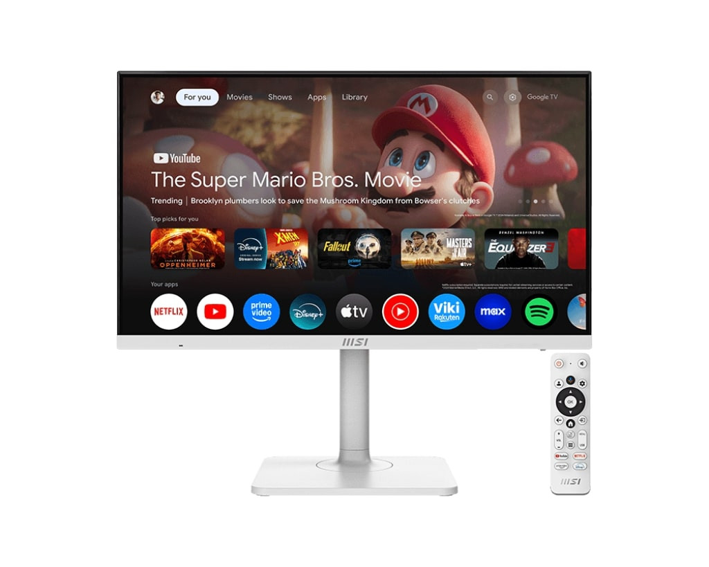 MSI Modern MD272UPSW 27″ 60Hz 1ms AdaptiveSync UHD IPS Flat Beyaz Monitör