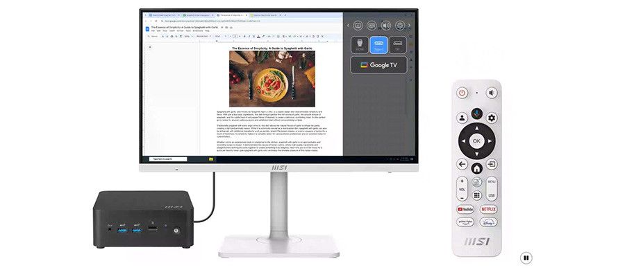MSI Modern MD272UPSW 27″ 60Hz 1ms AdaptiveSync UHD IPS Flat Beyaz Monitör