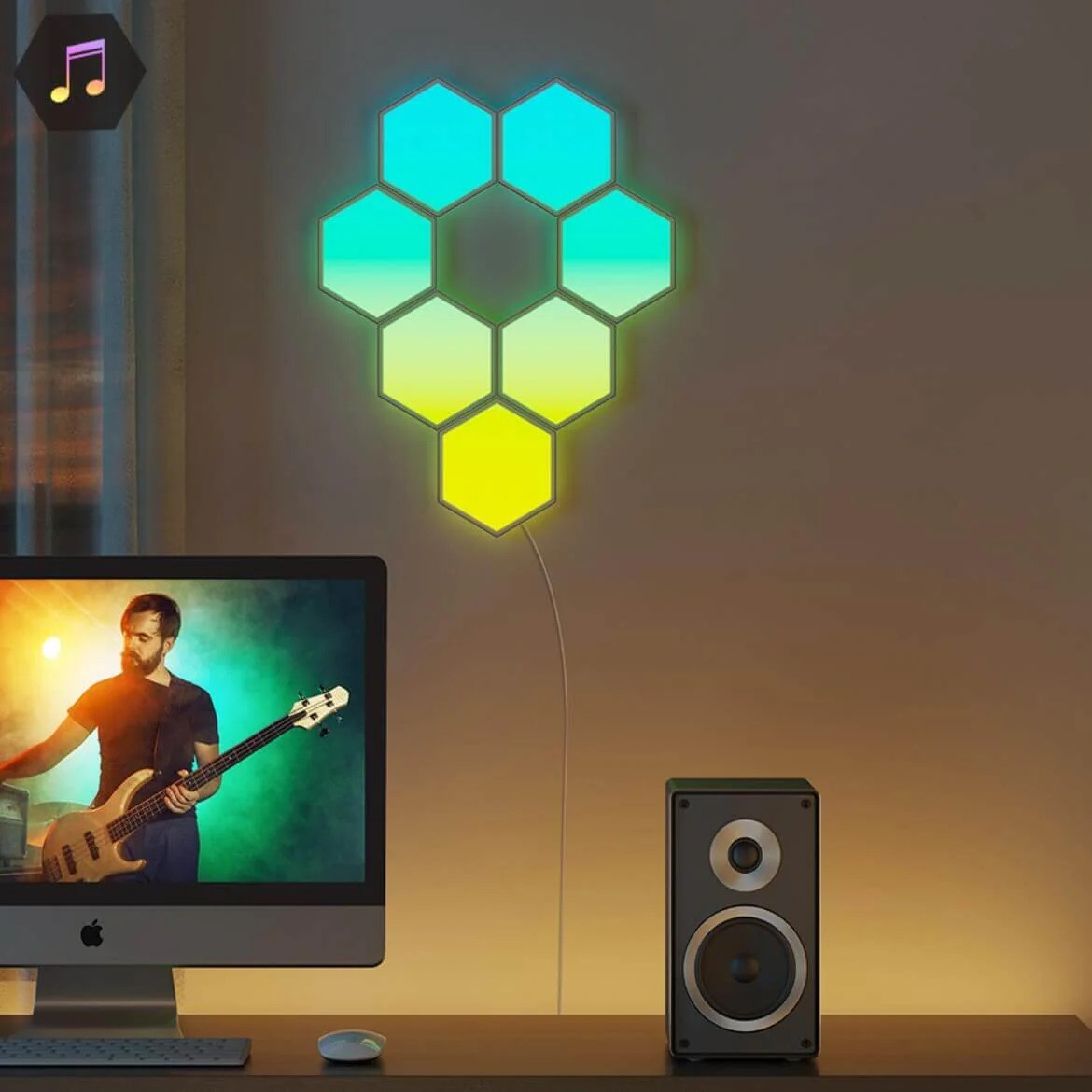Govee Glide Hexa Light Panels Altıgen Işıklı Paneller - H6061