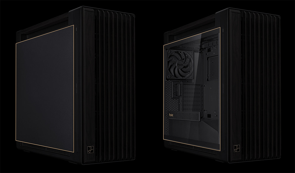 ASUS ProArt PA602 Wood Edition USB 3.2 Metal Panel  ATX Mid-Tower Gaming Kasa