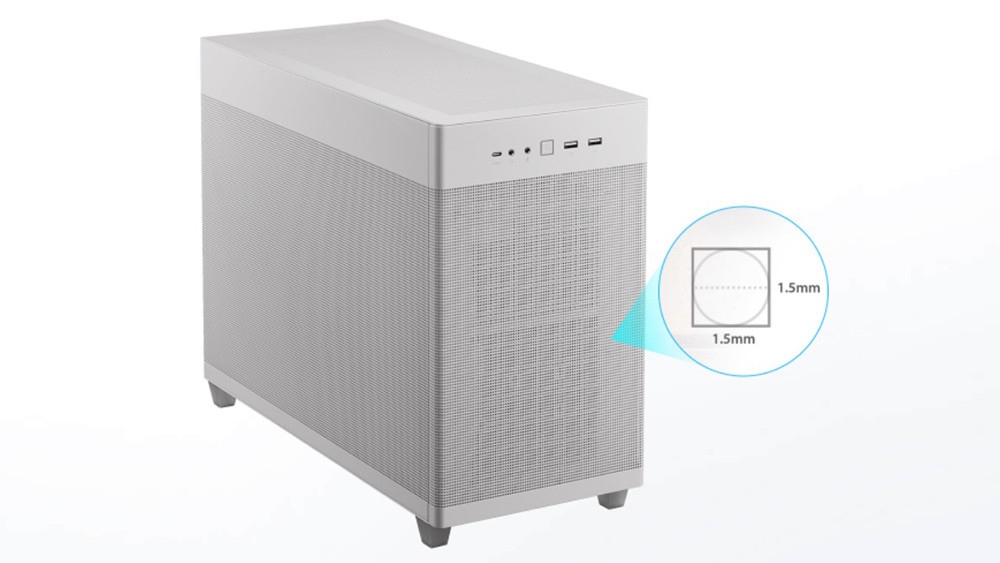 ASUS Prime AP201 Siyah Micro-ATX Small Tower Kasa