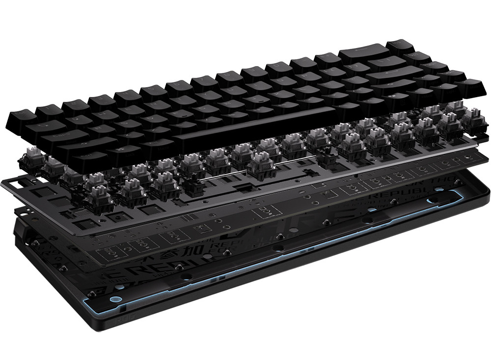 ASUS ROG Falchion Ace HFX ROG HFX PBT Manyetik Switch RGB İngilizce Mekanik Gaming Klavye