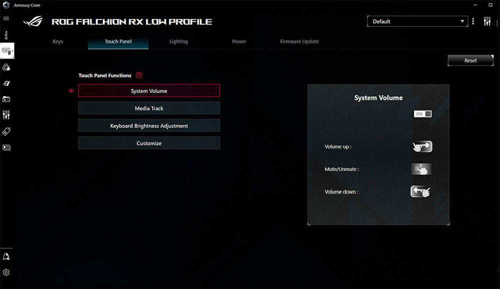ASUS ROG Falchion Ace HFX ROG HFX PBT Manyetik Switch RGB İngilizce Mekanik Gaming Klavye