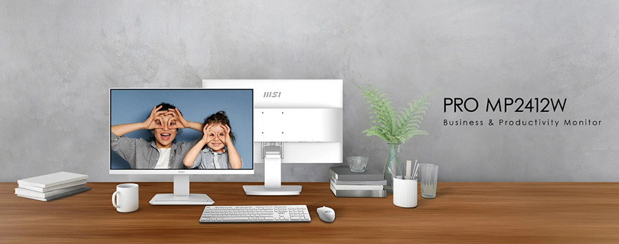 MSI PRO MP2412W 23.8″ 100Hz 1ms Adaptive-Sync Full HD VA Monitör