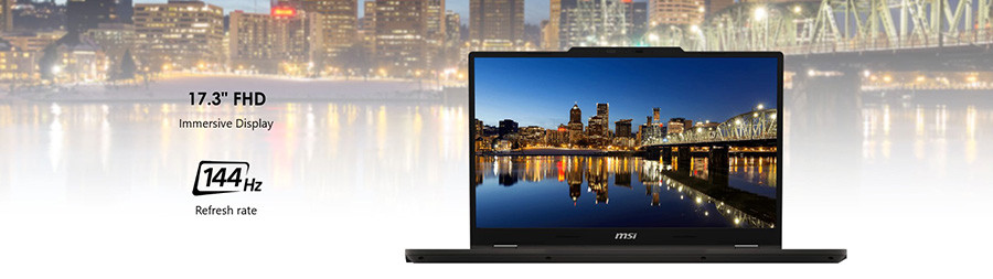 MSI NB VENTURE PRO 17 AI A1VEG-014XTR ULTRA 7 155H 16GB DDR5 RTX4050 GDDR6 6GB 1TB SSD 17.3 FHD 144Hz DOS Notebook