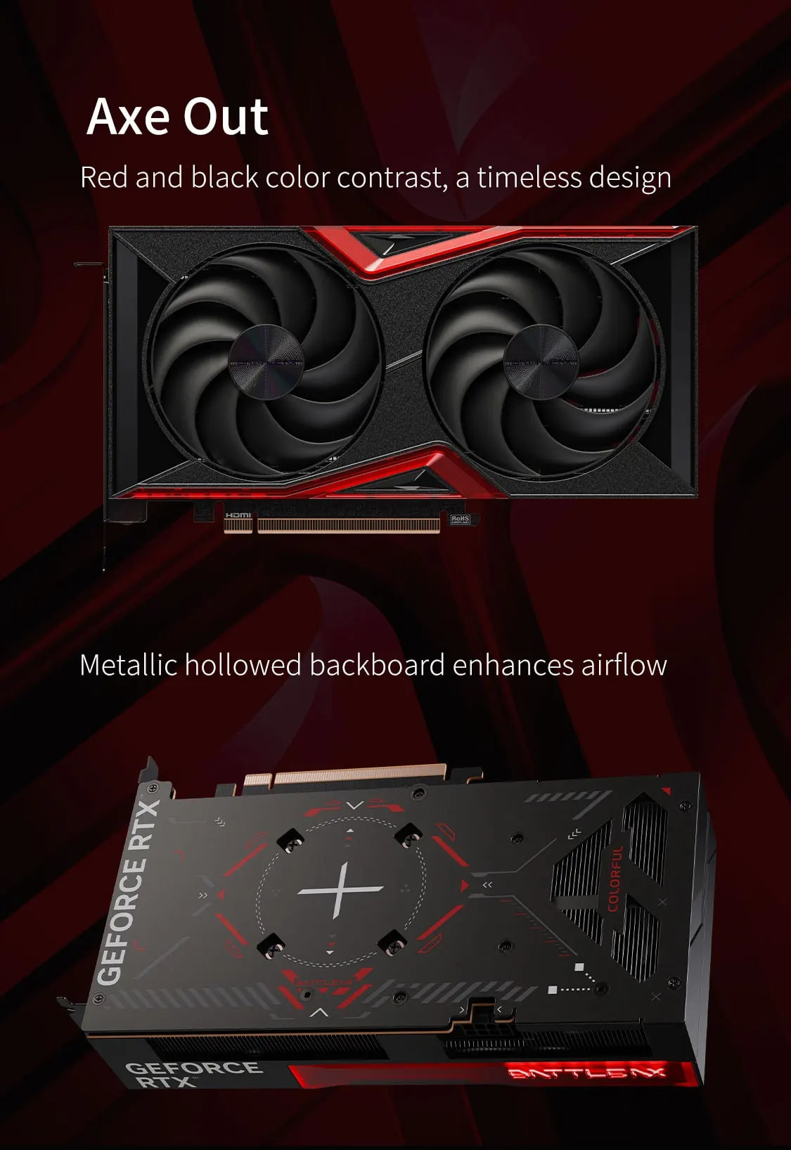 COLORFUL BattleAX GeForce RTX 5060 NB DUO 8GB-V GDDR7 128Bit 8GB Gaming Ekran Kartı