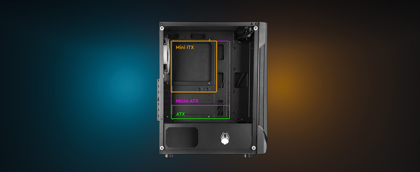James Donkey Helix H800 4xRainbow Fan Temperli Cam 650W 80+ Bronze ATX Siyah Gaming Kasa
