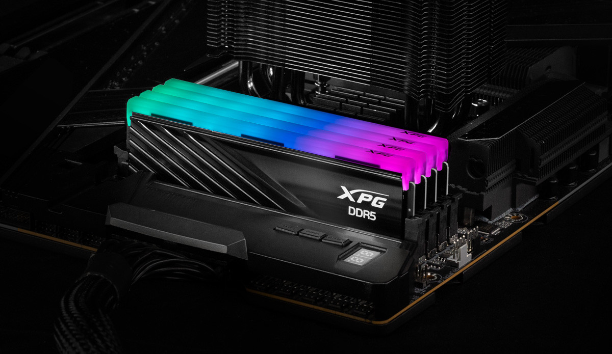 XPG Lancer Blade RGB White 48GB (2x24GB) DDR5 6000MHz CL30 Gaming Ram