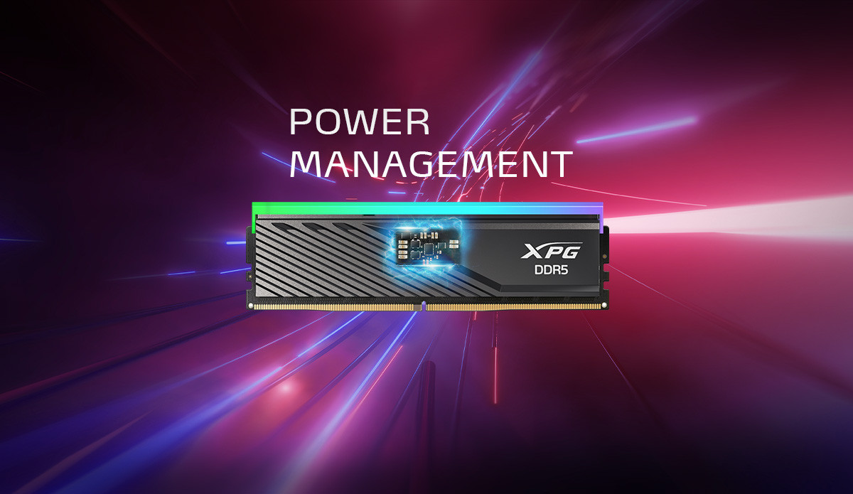XPG Lancer Blade RGB White 48GB (2x24GB) DDR5 6000MHz CL30 Gaming Ram
