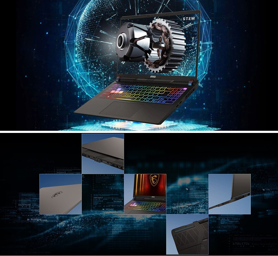 MSI Vector 16 HX AI A2XWIG-090XTR Intel Core Ultra 9 275HX 16GB DDR5 1TB SSD 16GB RTX5080 GDDR7 16″ 2K QHD+ FreeDOS Gaming (Oyuncu) Notebook