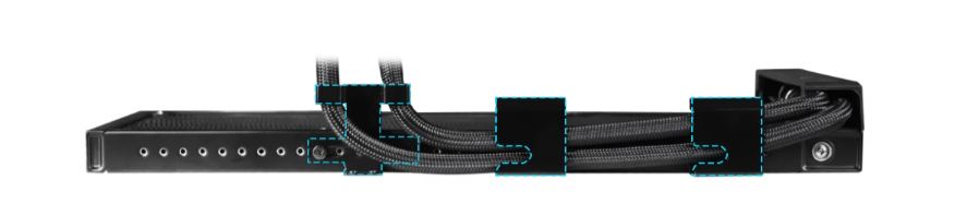 Lian Li Hydro-Shift II LCD-C 360CL Beyaz İşlemci Sıvı Soğutma
