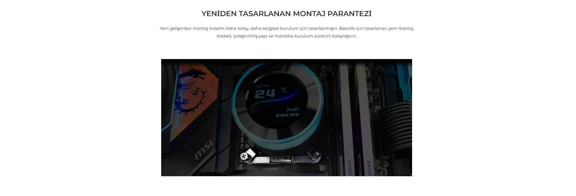 Lian Li Hydro-Shift II LCD-C 360CL Beyaz İşlemci Sıvı Soğutma