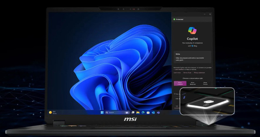 MSI NB Stealth AI A2HWFG-062TR Gaming Notebook