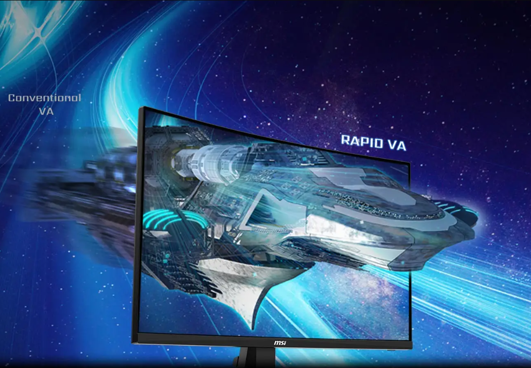 MSI MAG 27C6F 27″ 180Hz 1ms Full HD Adaptive Sync Rapid VA Gaming Monitör