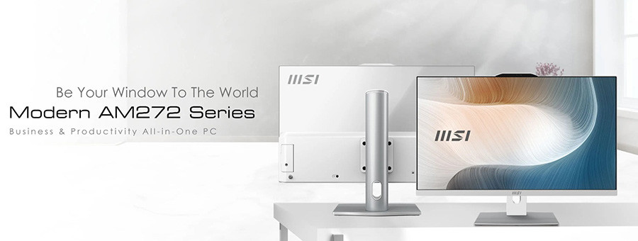 MSI Modern AM273QP AI 1UM-242TR Beyaz All In One PC