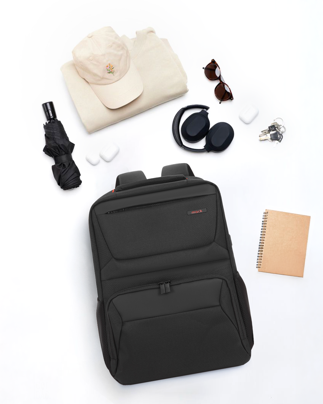 Mack MCC-804 14.1″ Business X Notebook Siyah Sırt Çantası