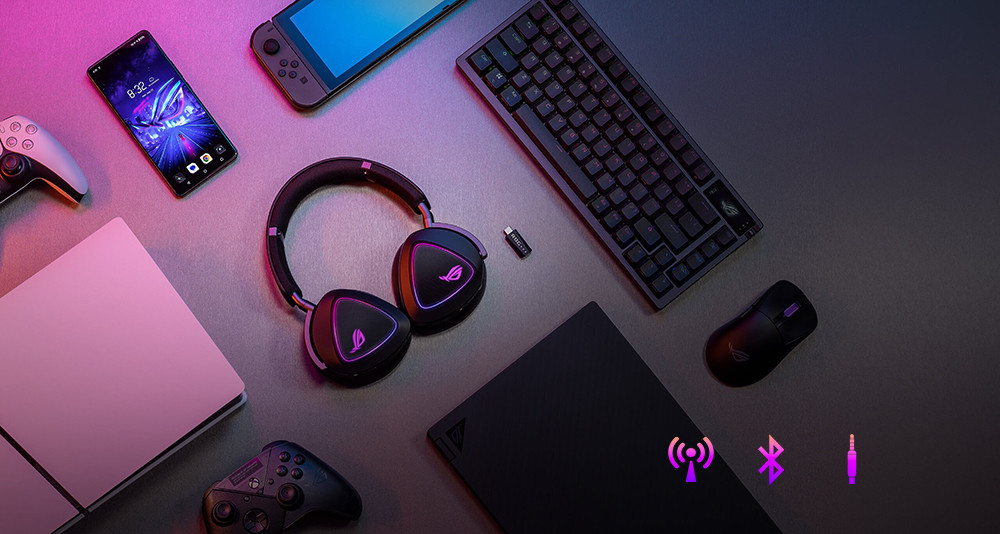 ASUS ROG Delta II Wireless Kablosuz Gaming Kulaklık