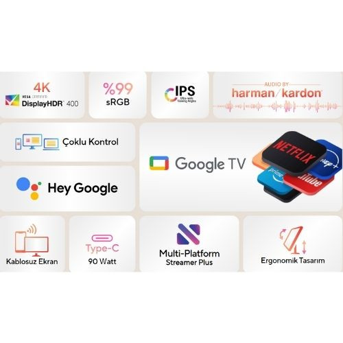 ASUS ZenScreen Smart MS27UC 27″ 60Hz 5ms 4K UHD IPS Monitör
