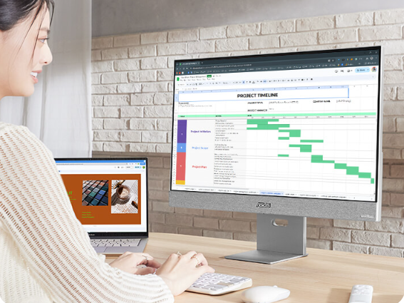 ASUS ZenScreen Smart MS27UC 27″ 60Hz 5ms 4K UHD IPS Monitör