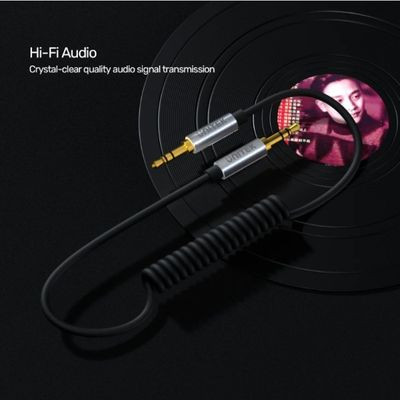 Unitek 3.5mm AUX Ses Kablosu (M) to (M) 1Mt Y-C926ABK