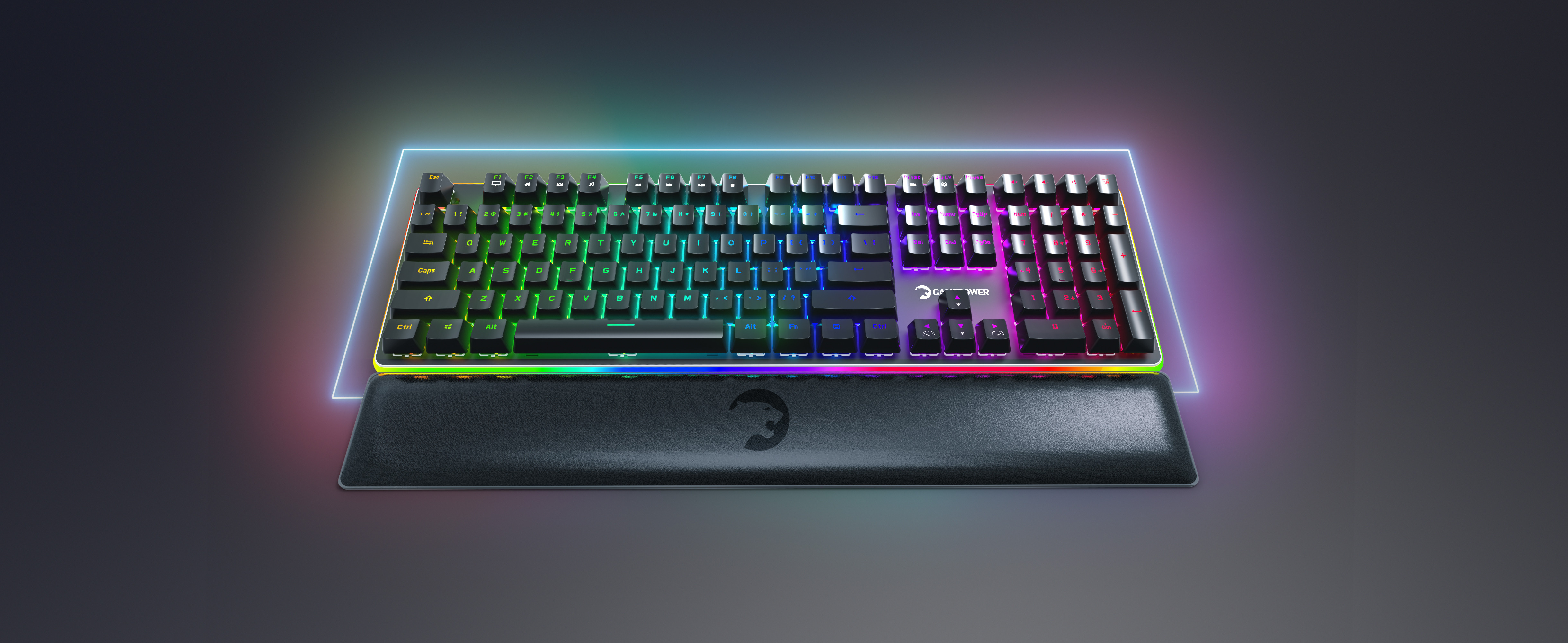Gamepower Saber RGB kırmızı switch Oyuncu Gaming Klavye