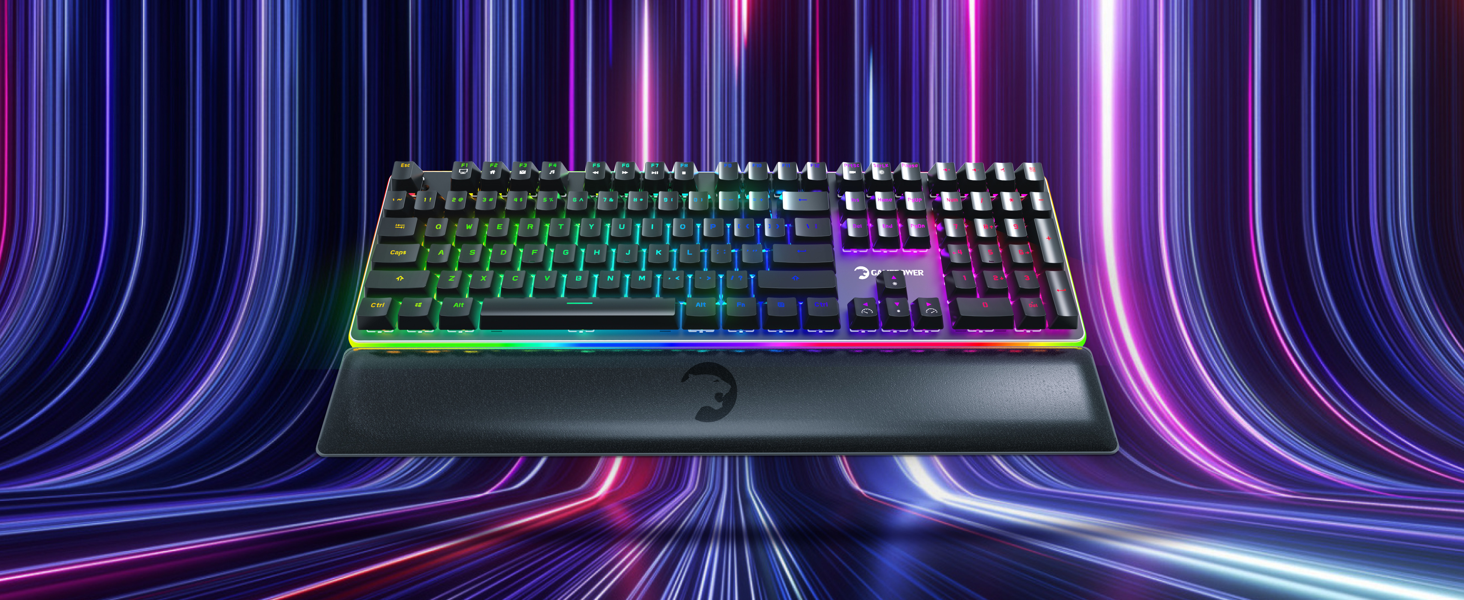 Gamepower Saber RGB kırmızı switch Oyuncu Gaming Klavye