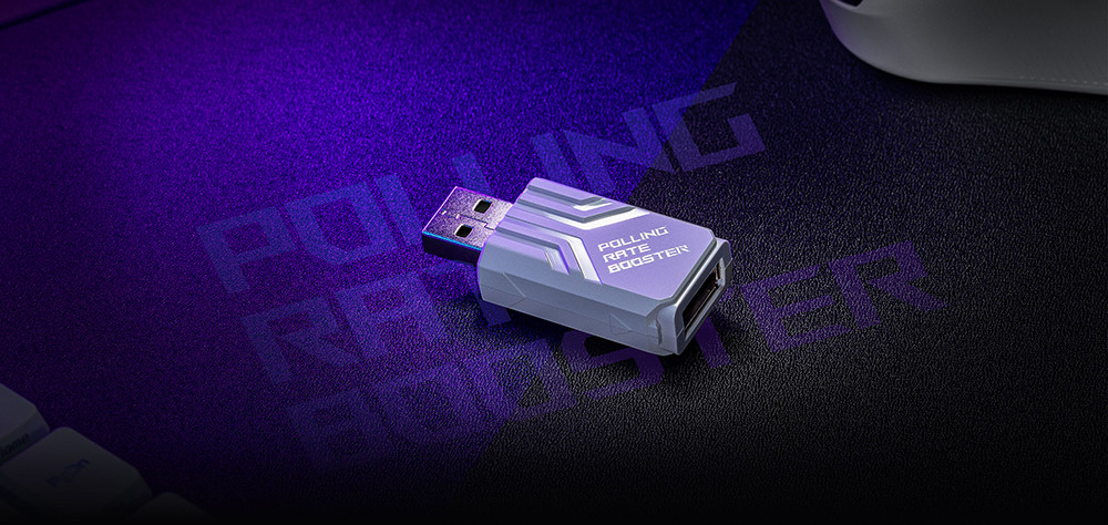 Asus ROG Polling Rate Booster White Edition