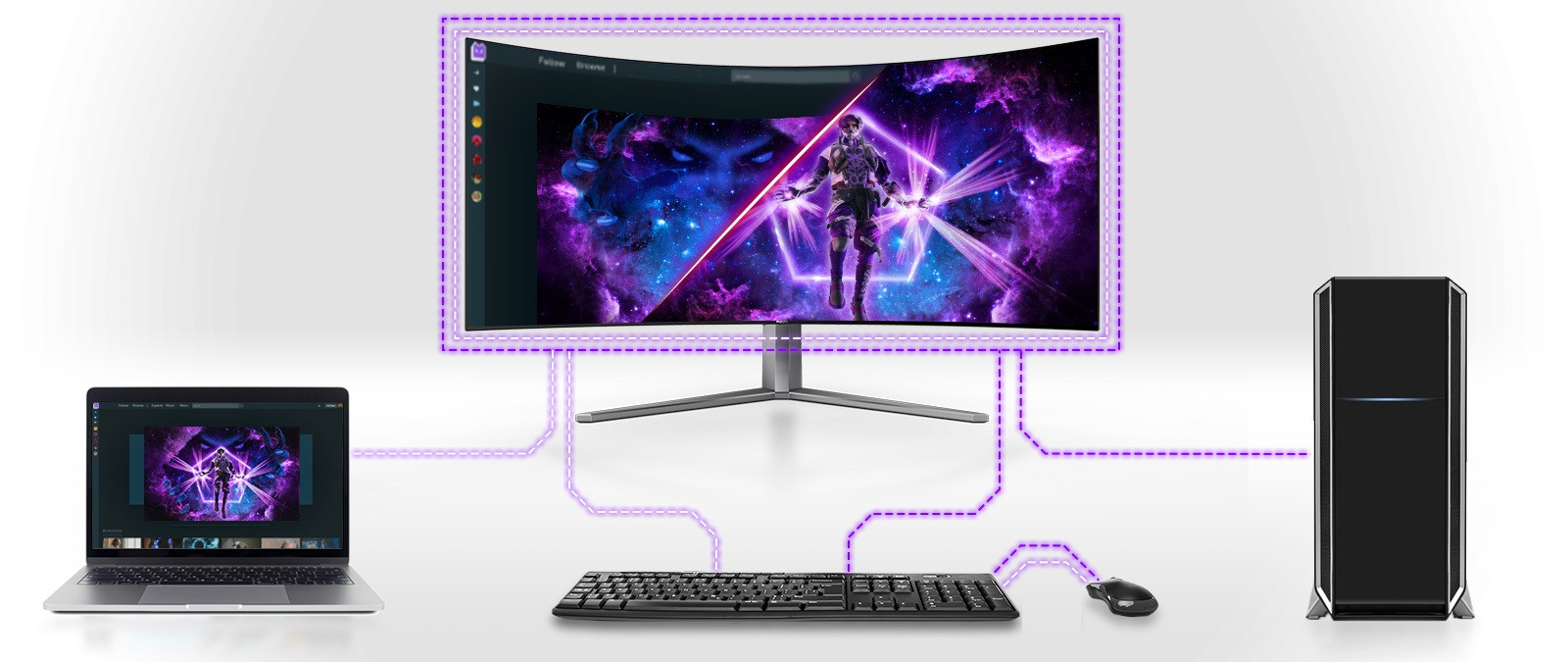 AGON PRO AG456UCZD 44.5″ 240Hz 0.03ms HDMI FreeSync WQHD Curved Gaming Monitör