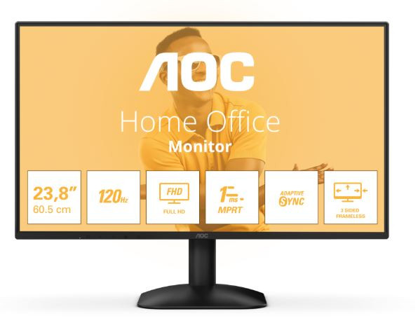 AOC 24B31H 24″ 120Hz 1Ms IPS FHD AdaptiveSync Monitör