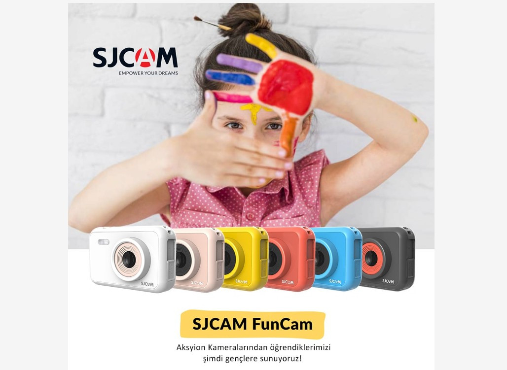Sjcam Funcam Çocuk Kamerası Mavi