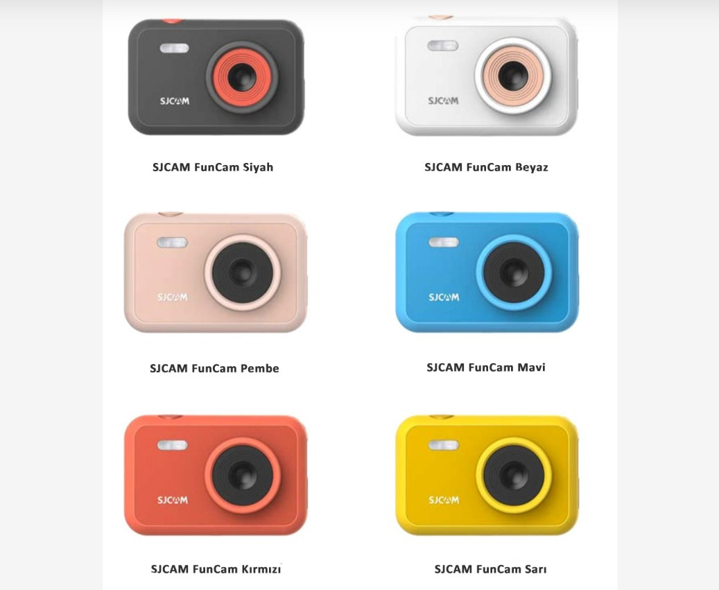 Sjcam Funcam Çocuk Kamerası Mavi