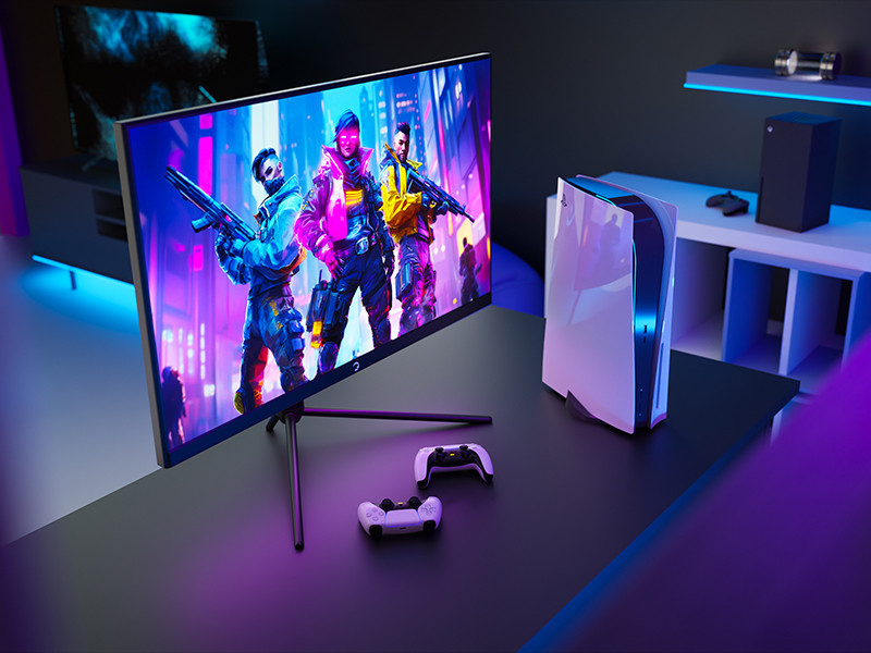 GamePower Lucid S50 24.5″ 500Hz 0.2Ms Fast VA E Spor 10 Bit Pivot FHD RGB Gaming Monitör