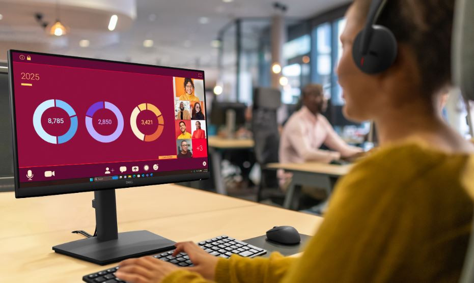 Dell Pro E2225HSM 22″ 100Hz 5Ms FHD HDMI VGA DP Led Pivot Monitör
