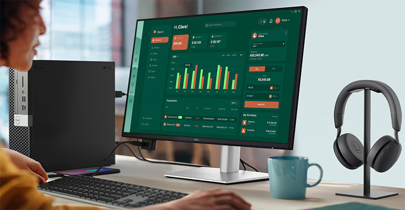Dell Pro Plus P2425D 23.8″ 100Hz 5Ms HDMI DP WQHD IPS Monitör