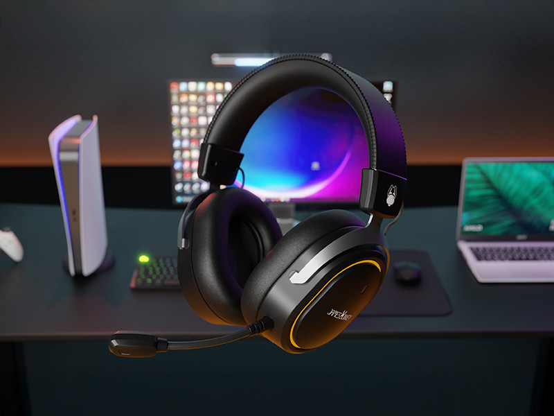 James Donkey 830 Triple Mode (Bluetooth/2.4G/USB) Gaming Kulaklık