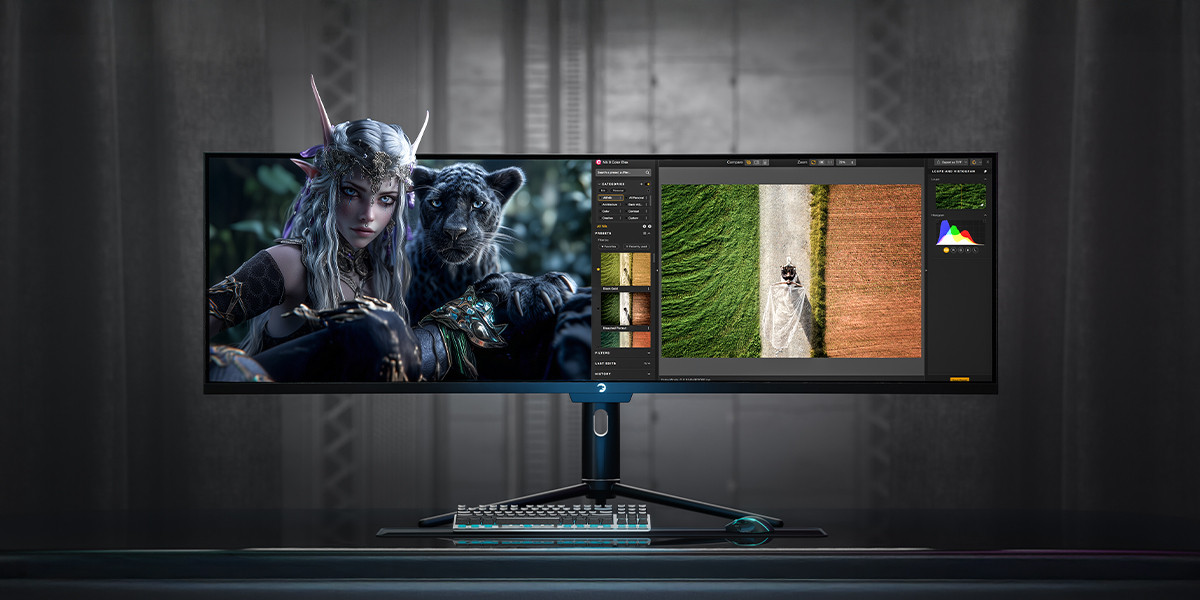 GamePower Kora DQ49 49″ 120Hz Dual QHD RGB Fast VA Curved Gaming Monitör