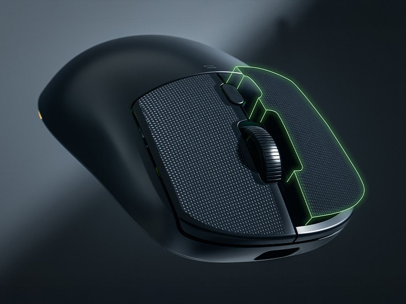 GamePower Fenix 24.000DPI Triple Mode (Kablolu/Bluetooth/2.4G) Siyah Gaming Mouse