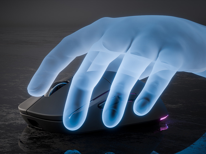 GamePower Fenix 24.000DPI Triple Mode (Kablolu/Bluetooth/2.4G) Siyah Gaming Mouse
