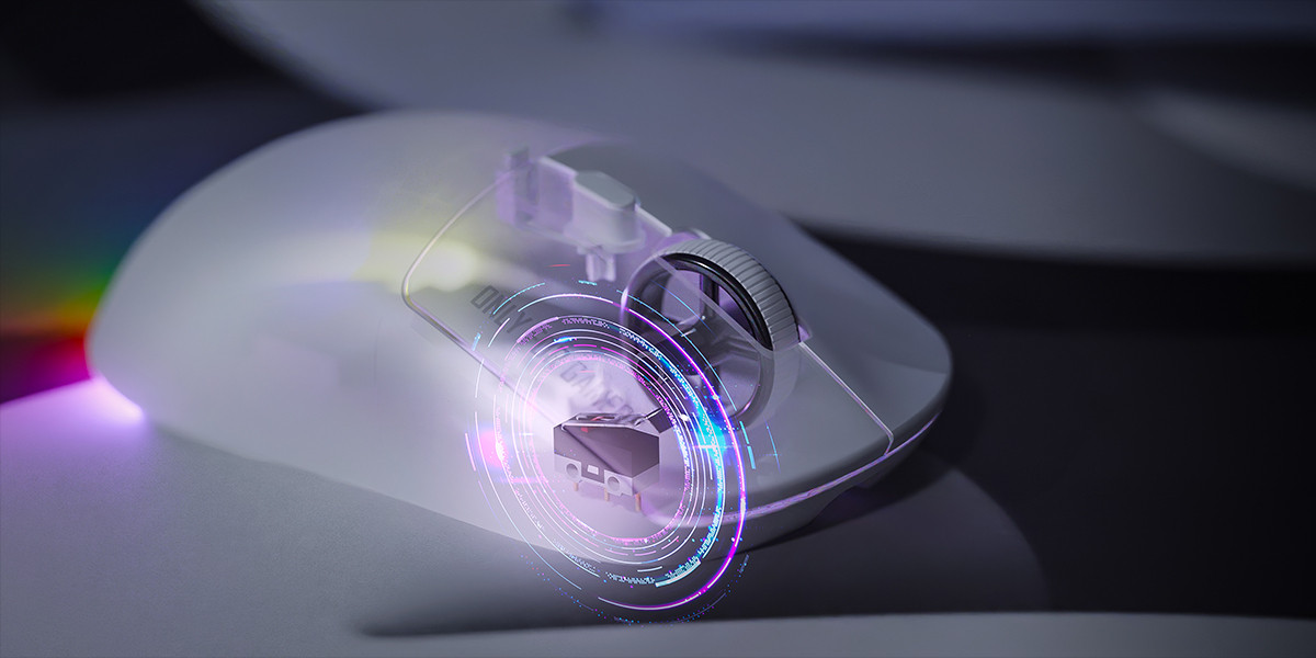 GamePower Fenix 24.000DPI Triple Mode (Kablolu/Bluetooth/2.4G) Beyaz Gaming Mouse