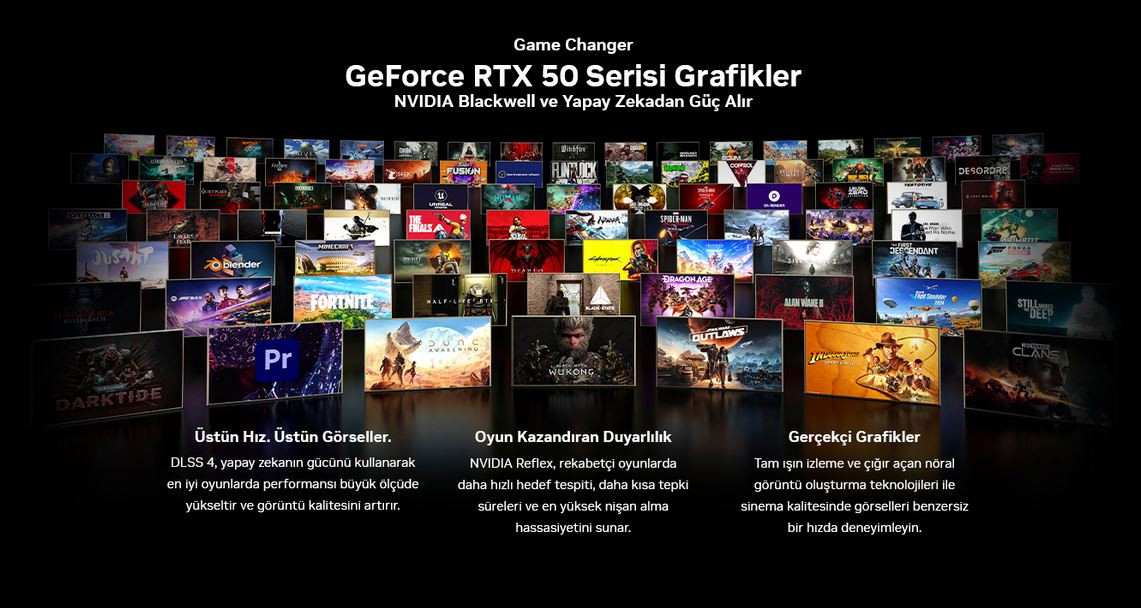 ASUS TUF Gaming GeForce RTX 5090 TUF-RTX5090-32G-GAMING 32GB GDDR7 512 Bit Gaming Ekran Kartı